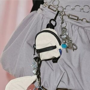 BAGGU x Urban Outfitters Deadstock White Backpack Bag Charm